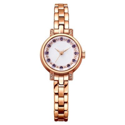 ODM Diamond Style Quartz Watch , Multipattern Real Diamond Watch Womens