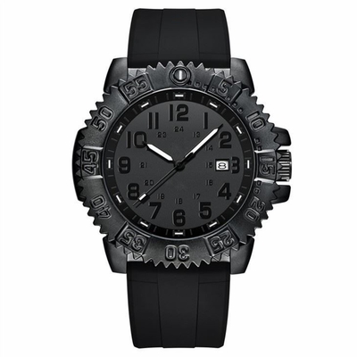 Silicone Strap Sport Chronograph Watch Pin Buckle Men'S Digital Watch With Large Numbers