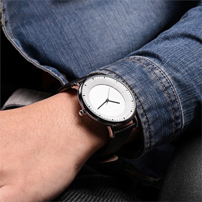 Matching Set Couple Quartz Watches For Wrist Watch Alloy Leather