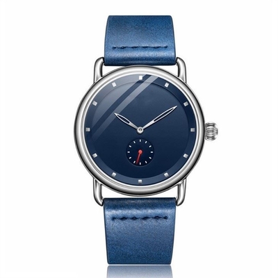 Men Business Casual Watches Analog Digital Sports Genuine Leather