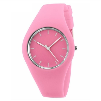 Digital Watch Silicone Rubber Band Silicone Rubber Watch Jelly Color Couple Watch