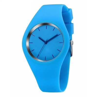 Digital Watch Silicone Rubber Band Silicone Rubber Watch Jelly Color Couple Watch