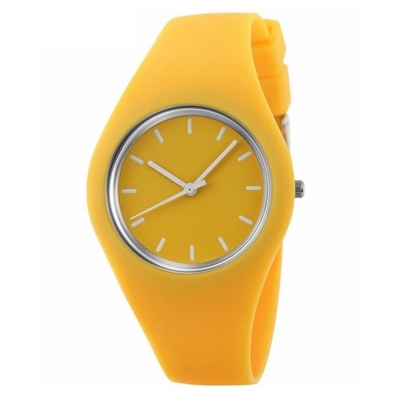 Digital Watch Silicone Rubber Band Silicone Rubber Watch Jelly Color Couple Watch
