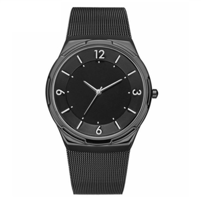 Alloy Case Men'S Business Casual Watches 250mm Band Length Quartz Movement