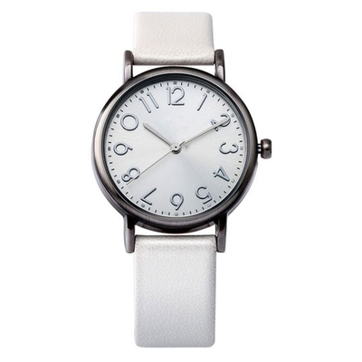 Quartz Movement Ladies Leather Watch Vogue 30m Life Waterproof Small Leather Watch