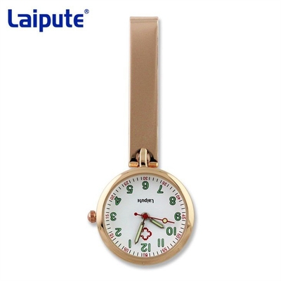 Round Dial Nurses Clip On Fob Watch Pin Buckle Chest Watch For Nurses