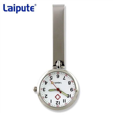 Round Dial Nurses Clip On Fob Watch Pin Buckle Chest Watch For Nurses