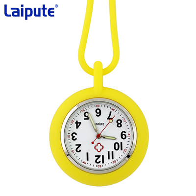 Laipute Nurses Digital Fob Watch Halterneck Silicone Nurse Watch Quartz Movement