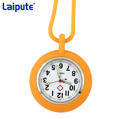 Laipute Nurses Digital Fob Watch Halterneck Silicone Nurse Watch Quartz Movement