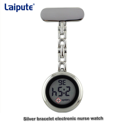 34mm Case Digital Fob Watch Organic Glass Pendant Watches For Nurses