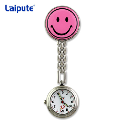 Luminous Nurses Clip On Fob Watch Alloy Strap Cute Quartz Fob Watch
