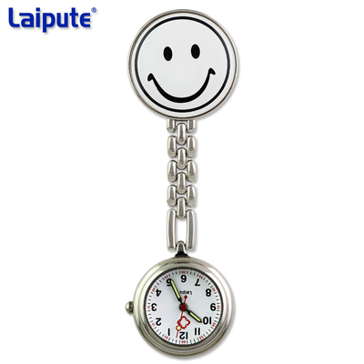 Luminous Nurses Clip On Fob Watch Alloy Strap Cute Quartz Fob Watch