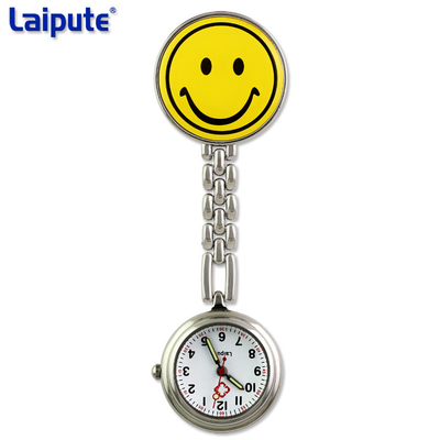 Luminous Nurses Clip On Fob Watch Alloy Strap Cute Quartz Fob Watch