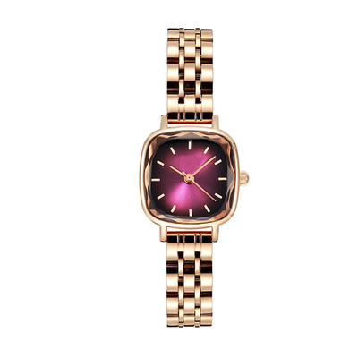 Fashion Luxury Stainless Steel Quartz Wrist Watch Waterproof For Women
