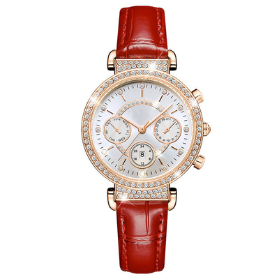 Fashion Luxury Quartz Watch For Women Waterproof Diamond Watches