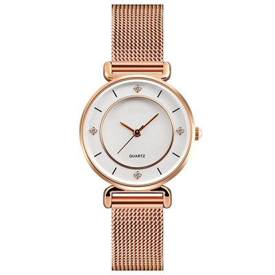 Simple And Fashionable Women'S Watch With Diamond Quartz Creative Watch