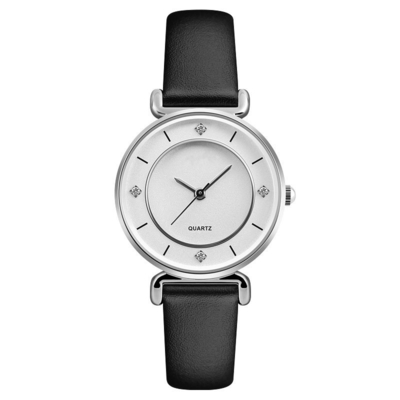 Simple And Fashionable Women'S Watch With Diamond Quartz Creative Watch