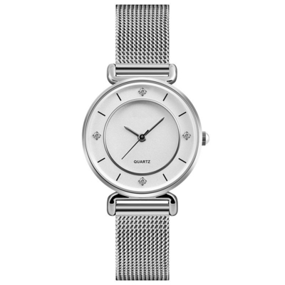 Simple And Fashionable Women'S Watch With Diamond Quartz Creative Watch