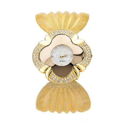 Versatile Fashion Diamond Watch Butterfly Style Bracelet For Ladies