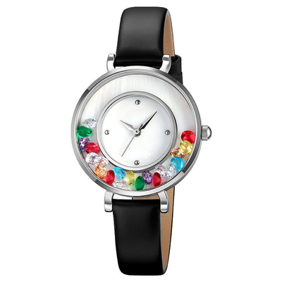 Fashion And Elegant Gem Watch Alloy Quartz Watch For Women