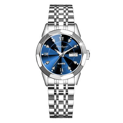 Swiss Waterproof Women'S Watch Luminous Double Calendar Watch For Women