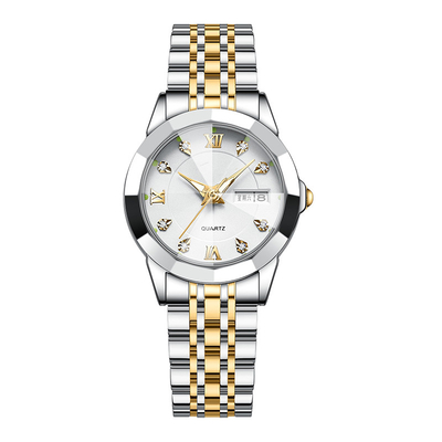 Swiss Waterproof Women'S Watch Luminous Double Calendar Watch For Women