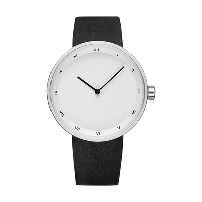 Seamless Strap Ultra Thin Quartz Watch Leather Watch For Men