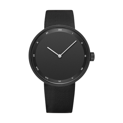 Seamless Strap Ultra Thin Quartz Watch Leather Watch For Men