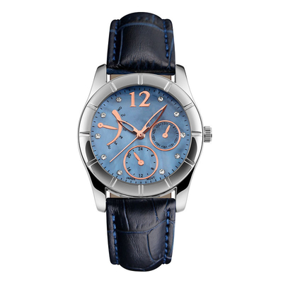 Customized Service Stainless Steel Quartz Wrist Watch Buckle Clasp Type Waterproof