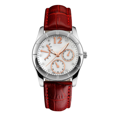 Customized Service Stainless Steel Quartz Wrist Watch Buckle Clasp Type Waterproof