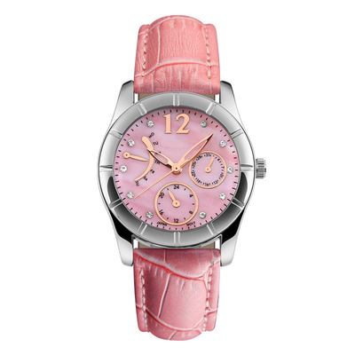 Customized Service Stainless Steel Quartz Wrist Watch Buckle Clasp Type Waterproof