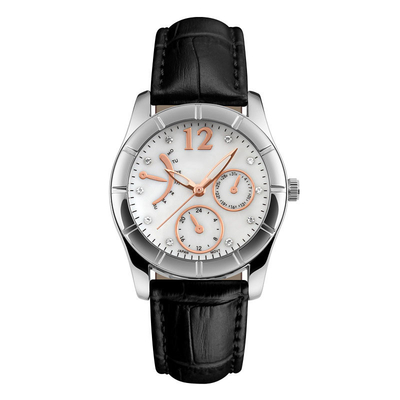 Customized Service Stainless Steel Quartz Wrist Watch Buckle Clasp Type Waterproof