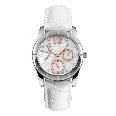 Customized Service Stainless Steel Quartz Wrist Watch Buckle Clasp Type Waterproof