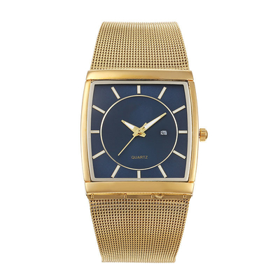 Round Quartz Movement Pointer Wrist Watch 103g 24cm Band Length