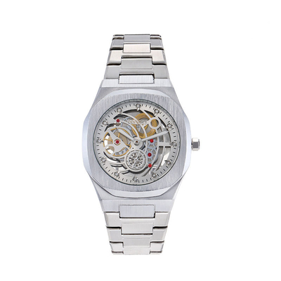 Pointer Stainless Steel Quartz Wrist Watch With 20mm Band Width For Time Display