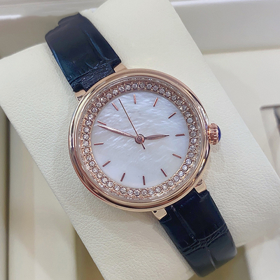 Customization 8mm Alloy Quartz Wrist Watch Time Display 22cm