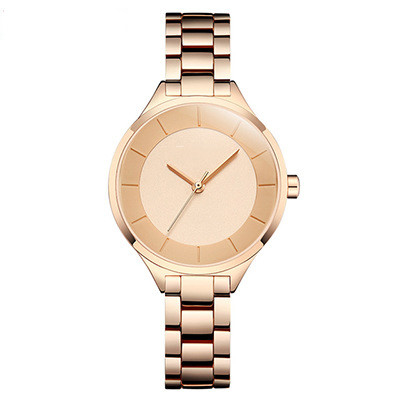 3ATM Water Resistance Stainless Steel Quartz Wrist Watch for Fashionable Individuals