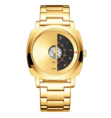 Fashion Style Alloy Quartz Wrist Watch with Precision Quartz Movement