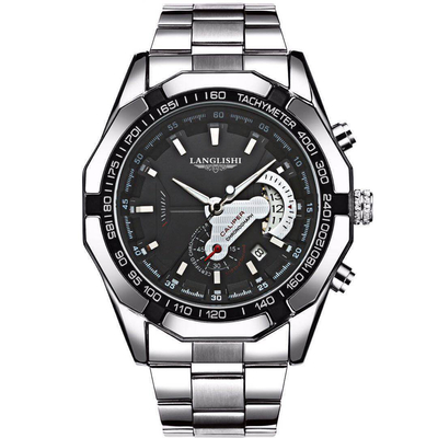 Sleek Stainless Steel Watch 13mm Case Thickness Enhancing Your Timekeeping Experience