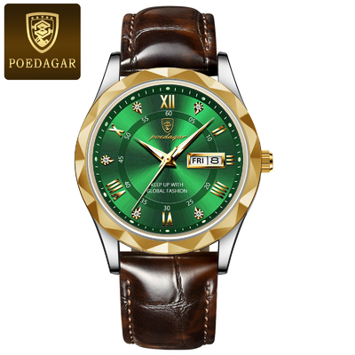 38mm Quartz Battery Wristwatches With Customized Dial Color And Mineral Crystal