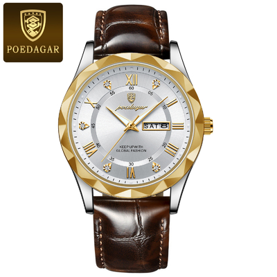 38mm Quartz Battery Wristwatches With Customized Dial Color And Mineral Crystal