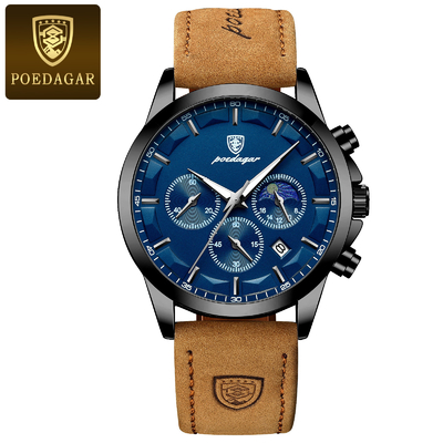 High Performance Belt Watch with Quartz Movement and Water Resistance 30m-50m