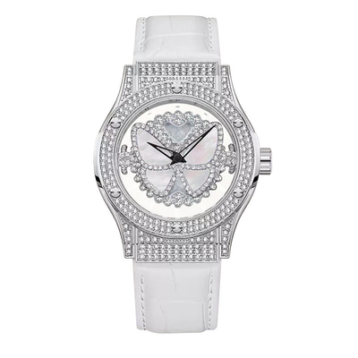 Black Band Quartz Battery Wristwatch featuring Stainless Steel Bezel