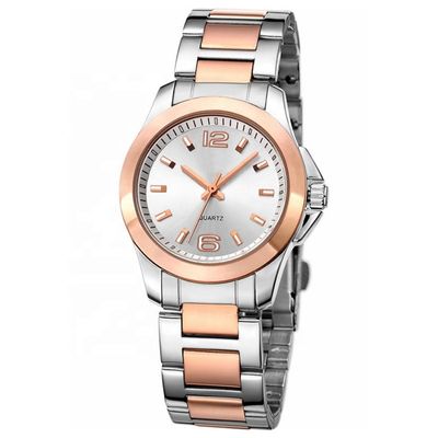 Quartz Stainless Steel Watch Water Resistant Threeeye Luminous 10mm