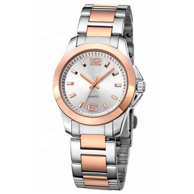 Quartz Stainless Steel Watch Water Resistant Threeeye Luminous 10mm