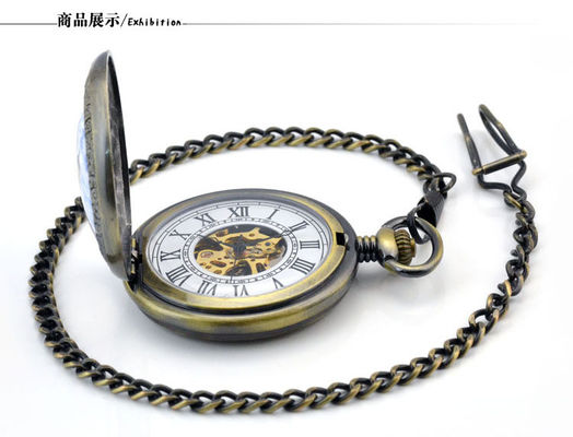 Nostalgia Vintage Pocket Watch Clock 3bar Waterproof Multiapplication