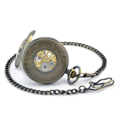 Nostalgia Vintage Pocket Watch Clock 3bar Waterproof Multiapplication