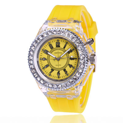 Multicolor Quartz Kids Watch Laipute Branded , Multiusage Led Quartz Watch