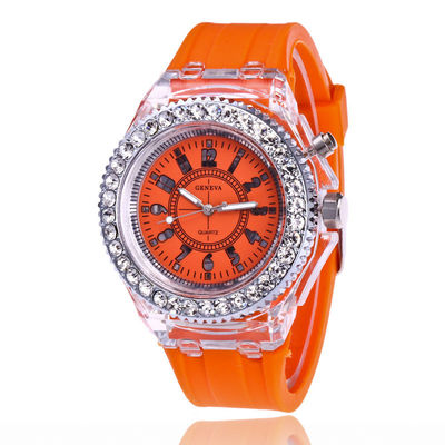 Multicolor Quartz Kids Watch Laipute Branded , Multiusage Led Quartz Watch