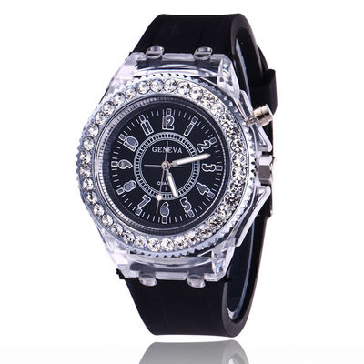 Multicolor Quartz Kids Watch Laipute Branded , Multiusage Led Quartz Watch